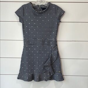 Tommy Hilfiger Girl's Herringbone Dress Sz M (8/10)
